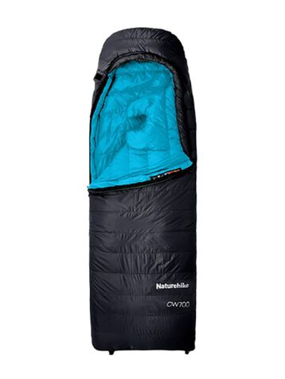 Спальный мешок Naturehike Cicada Wing CW700 CNK2450WS048 утиный пух черный L, 6927595788134