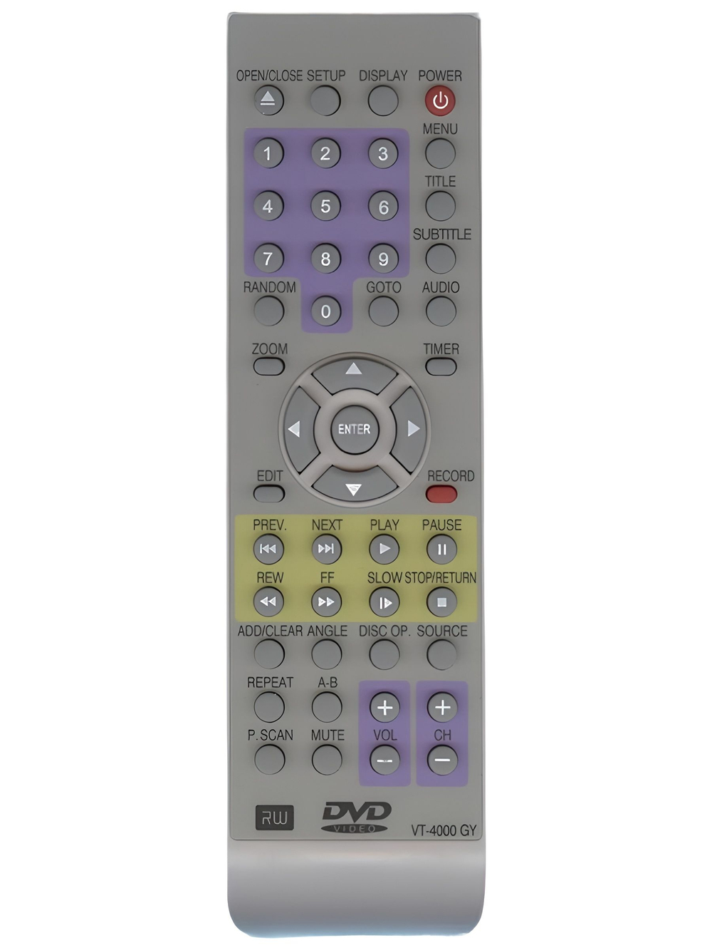 Пульт Vitek VT-4000GY DVD 2926
