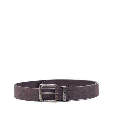 кожаный ремень GUESS - коричневый(M2GZ12 L0QH0)