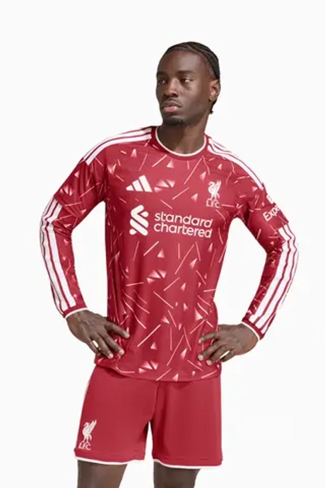 Футболка с длинными рукавами adidas Liverpool FC 26/27 Home Authentic - бордовый