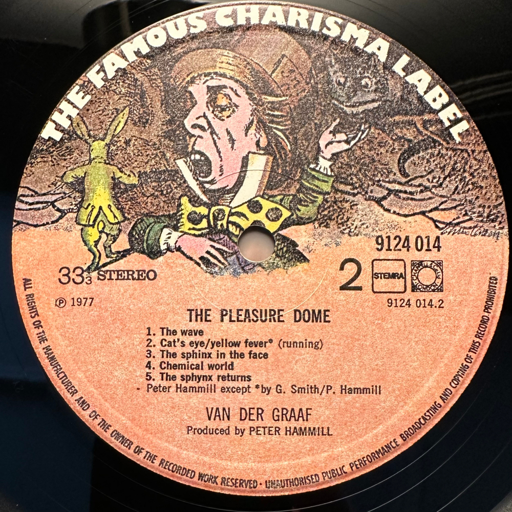 Van Der Graa - The Quiet Zone / The Pleasure Dome (Голландия 1977г.)