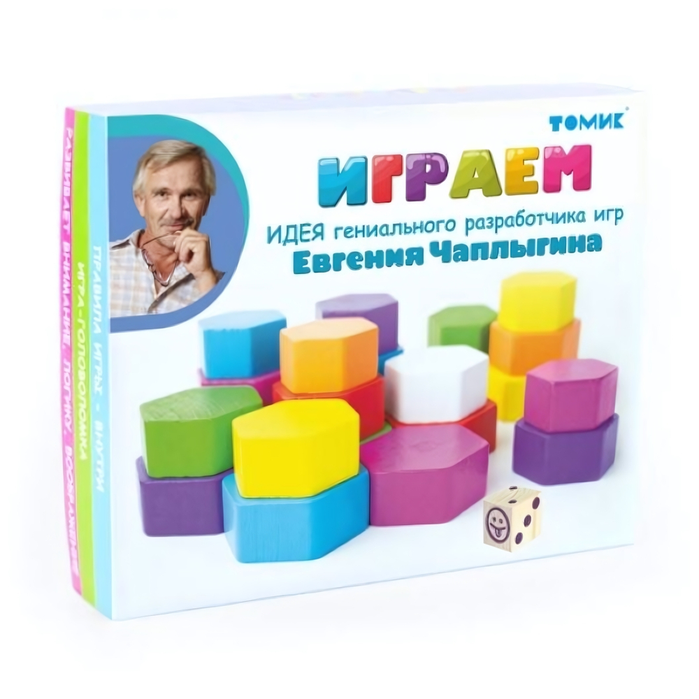 Логический игровой Набор "Учимся играя" Играем" 25 дет. (Томик)