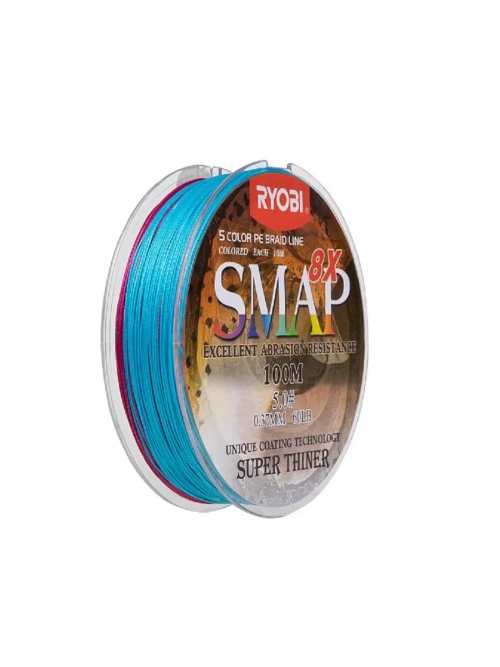Шнур SMAP PE8X-100M Multi Colour