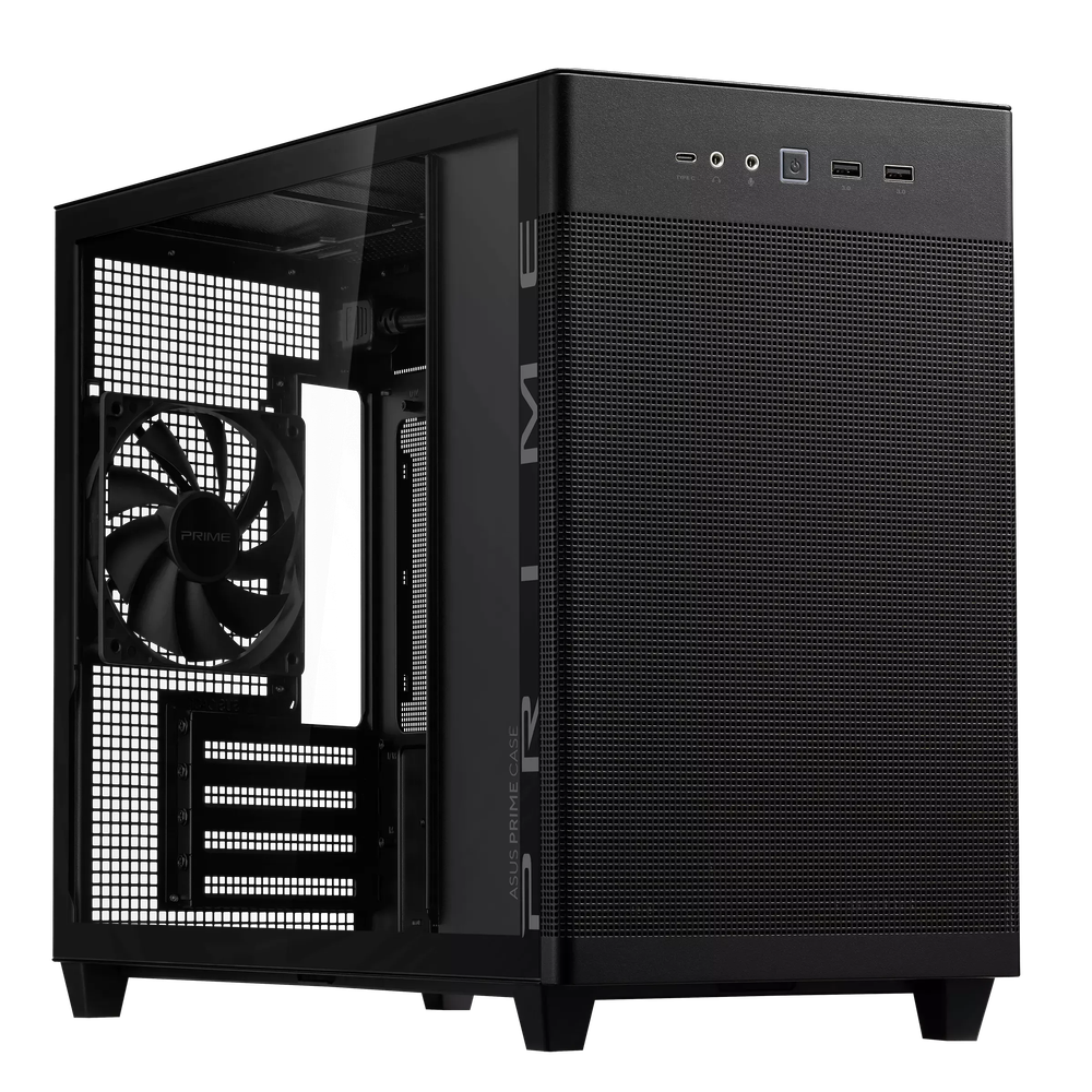 Корпус ASUS PRIME CASE AP201 TG (90DC00G0-B39010) Black