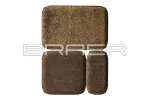 Тротуарная плитка Braer Классико, Color Mix Мальва, 60 мм