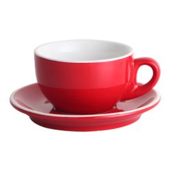 Чайная пара 280 мл красная d 10,3 см h6,3 см Barista (Бариста) P.L. Proff Cuisine [4]