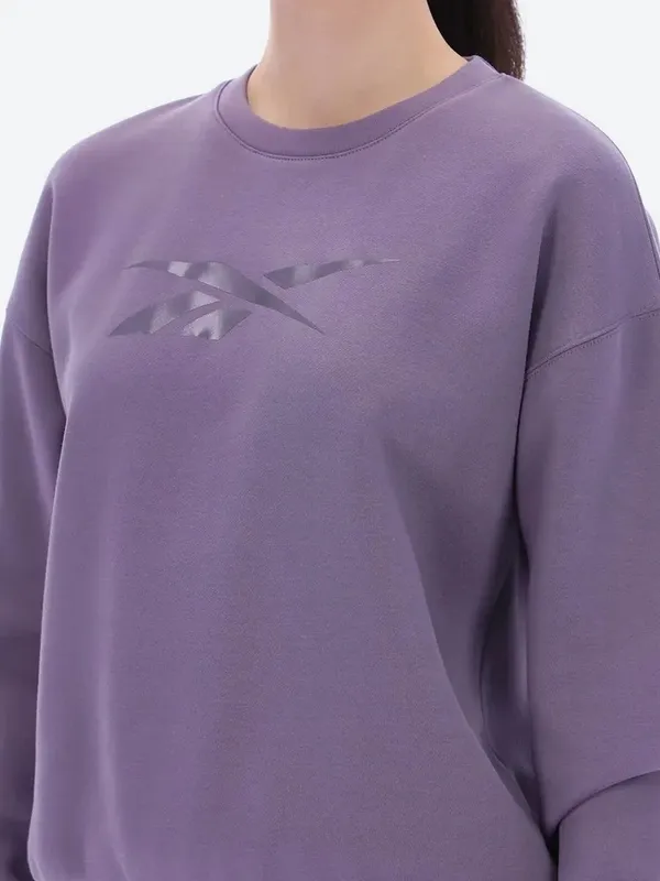 Толстовка женская REEBOK ABIGAIL TONAL SATIN CREWNECK SWEATSHIRT