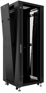 Шкаф напольный 19", 42U Cabeus SH-05C-42U80/80-BK