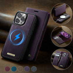 Чехол-кошелек CaseMe 2 in 1 MagSafe iPhone 16 Pro