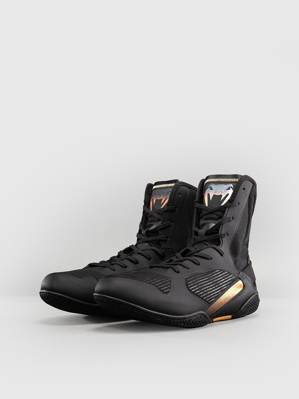 Боксерки Venum Elite Neo Black/Gold