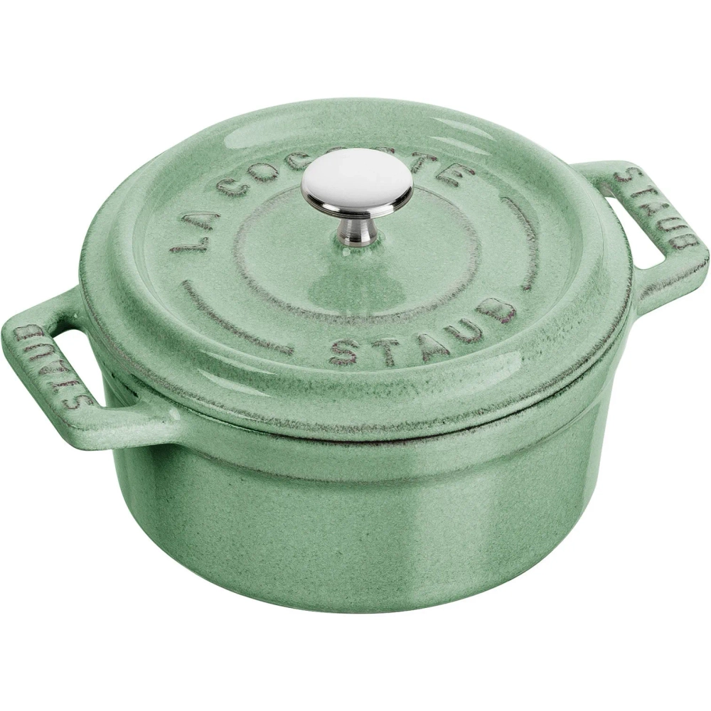 STAUB Мини-кокотница 10 см чугунная кастрюля 250 мл мята EAN 3272340053603