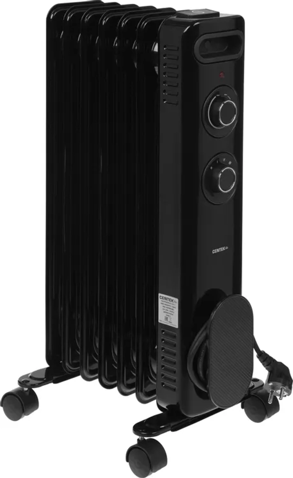 Масляный радиатор Centek CT-6231-7 Черный