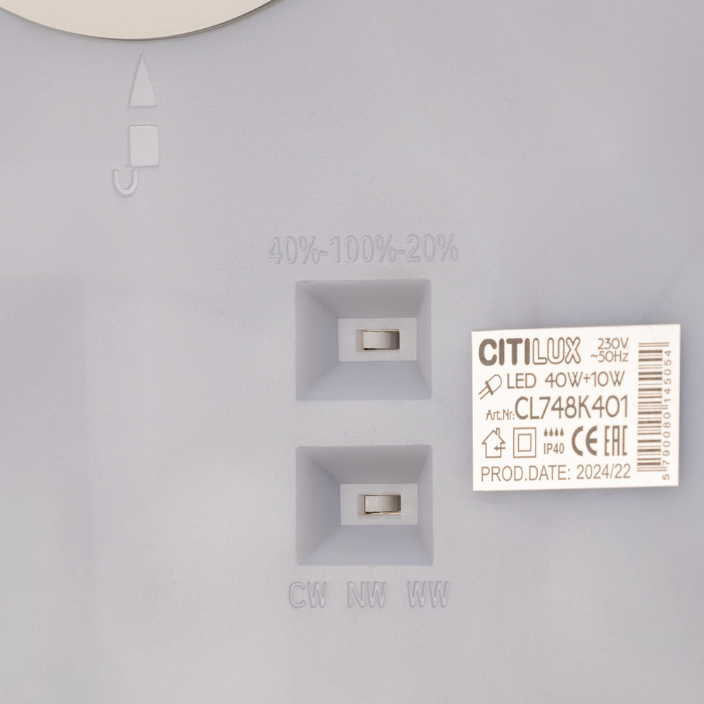 Потолочный светодиодный светильник Citilux NORMA CL748K401