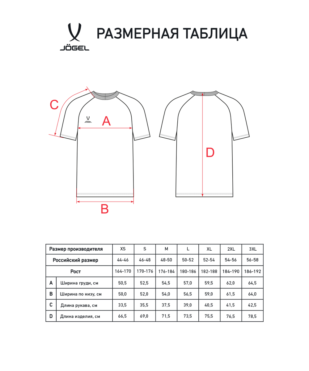 Футболка ESSENTIAL CVC Tee, белый