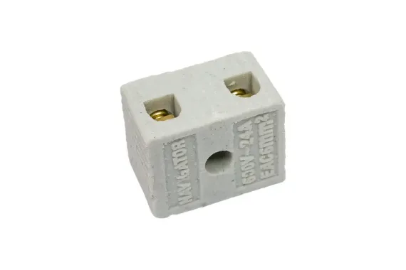 Клемма Navigator NTB-HCR 2*24 24А +350°C керамика белая 30422