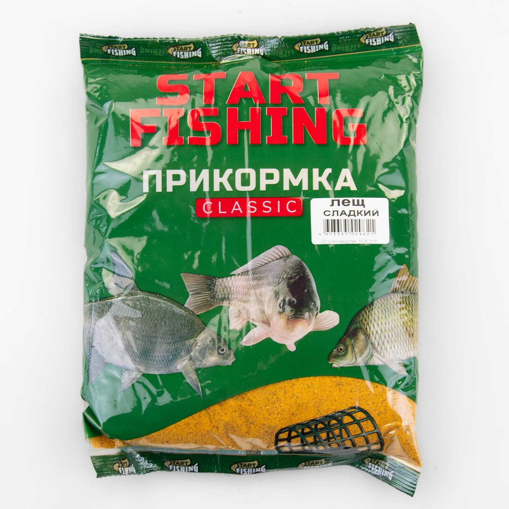 Прикормка Start Fishing CLASSIC (800гр), Лещ (12шт/уп)