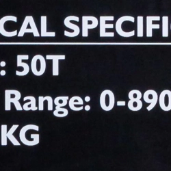 Пресс гидравлический напольный 50т JCB JCB-TY50001