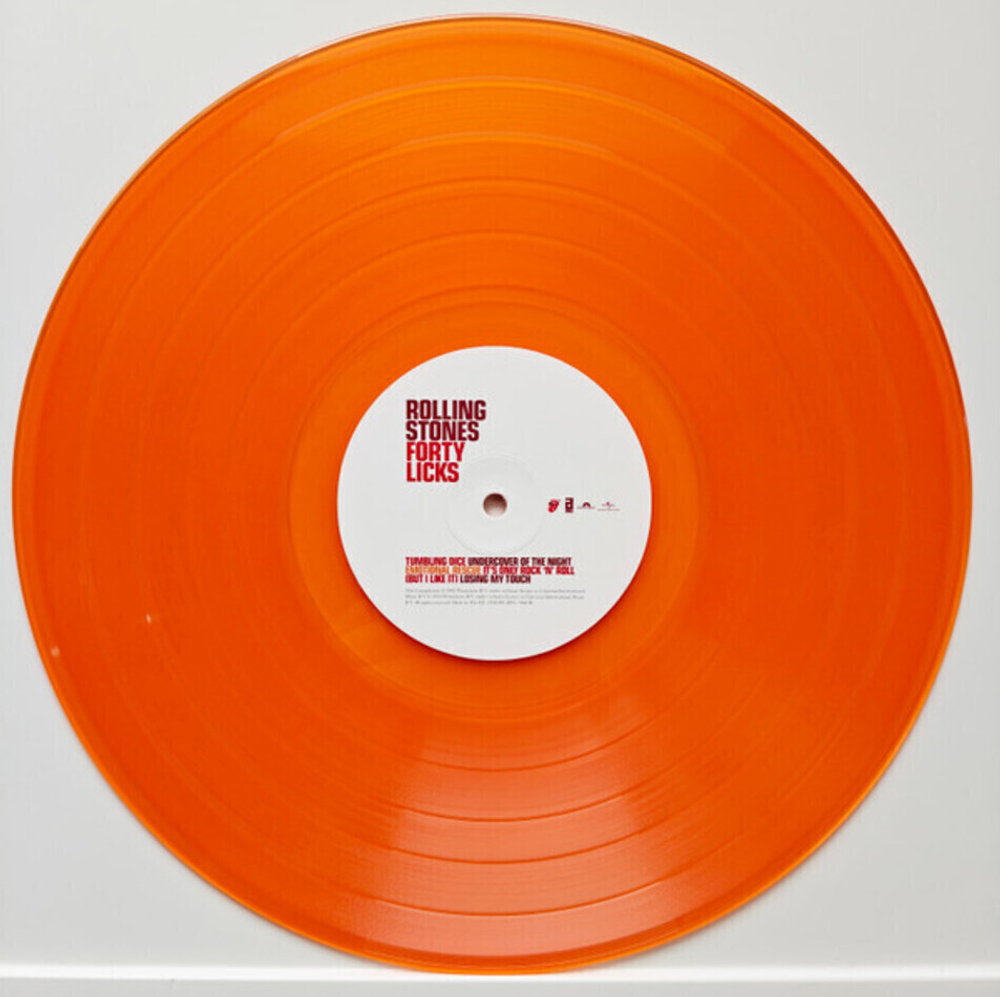 The Rolling Stones / Forty Licks (Coloured Vinyl)(Limited Edition)(4LP)