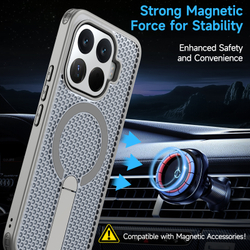 Прозрачный чехол Mesh Pro Magnetic Case для Xiaomi 17T