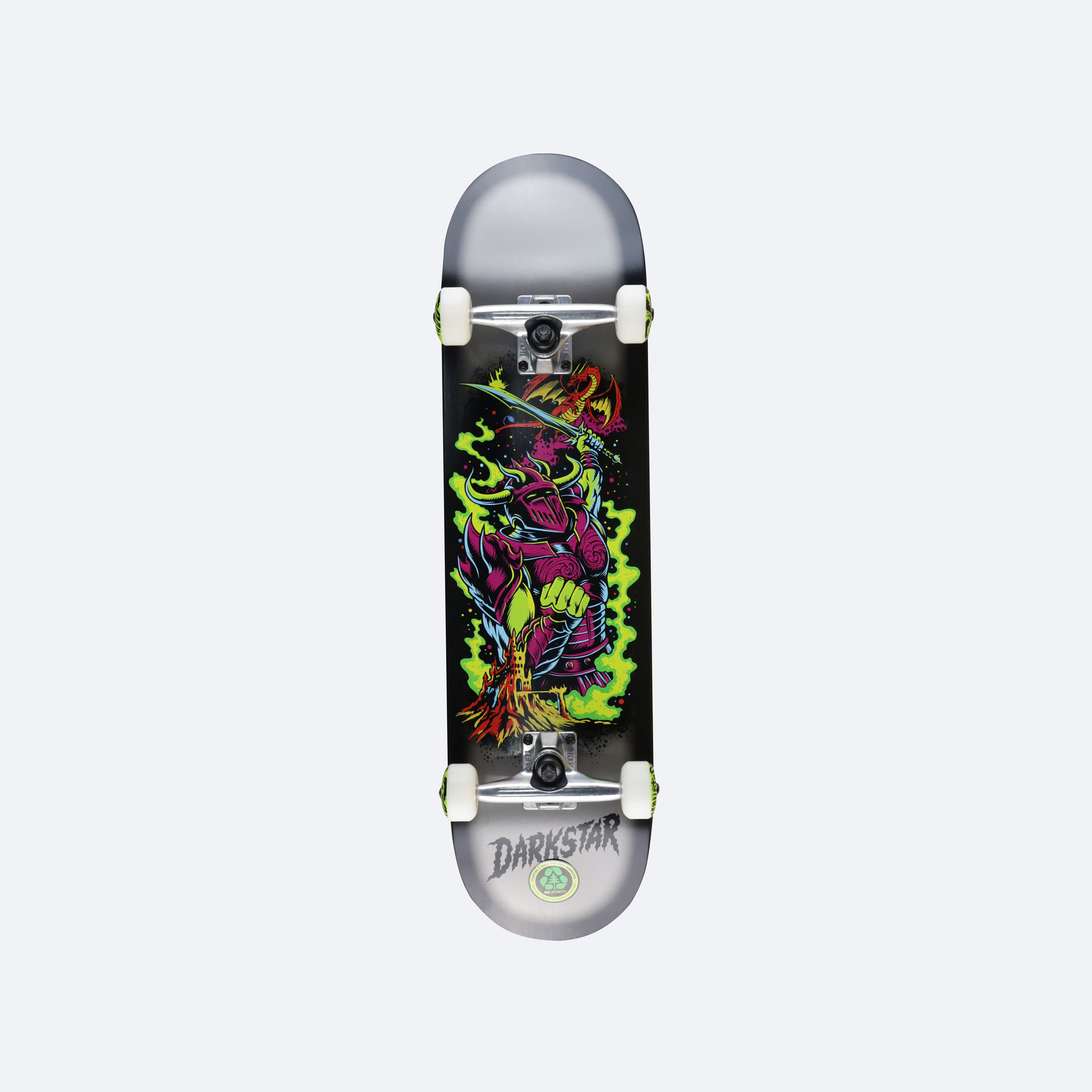 Скейт в сборе Darkstar Blacklight Fp Charcoal/Silver артикул: - купить в магазине Дайс