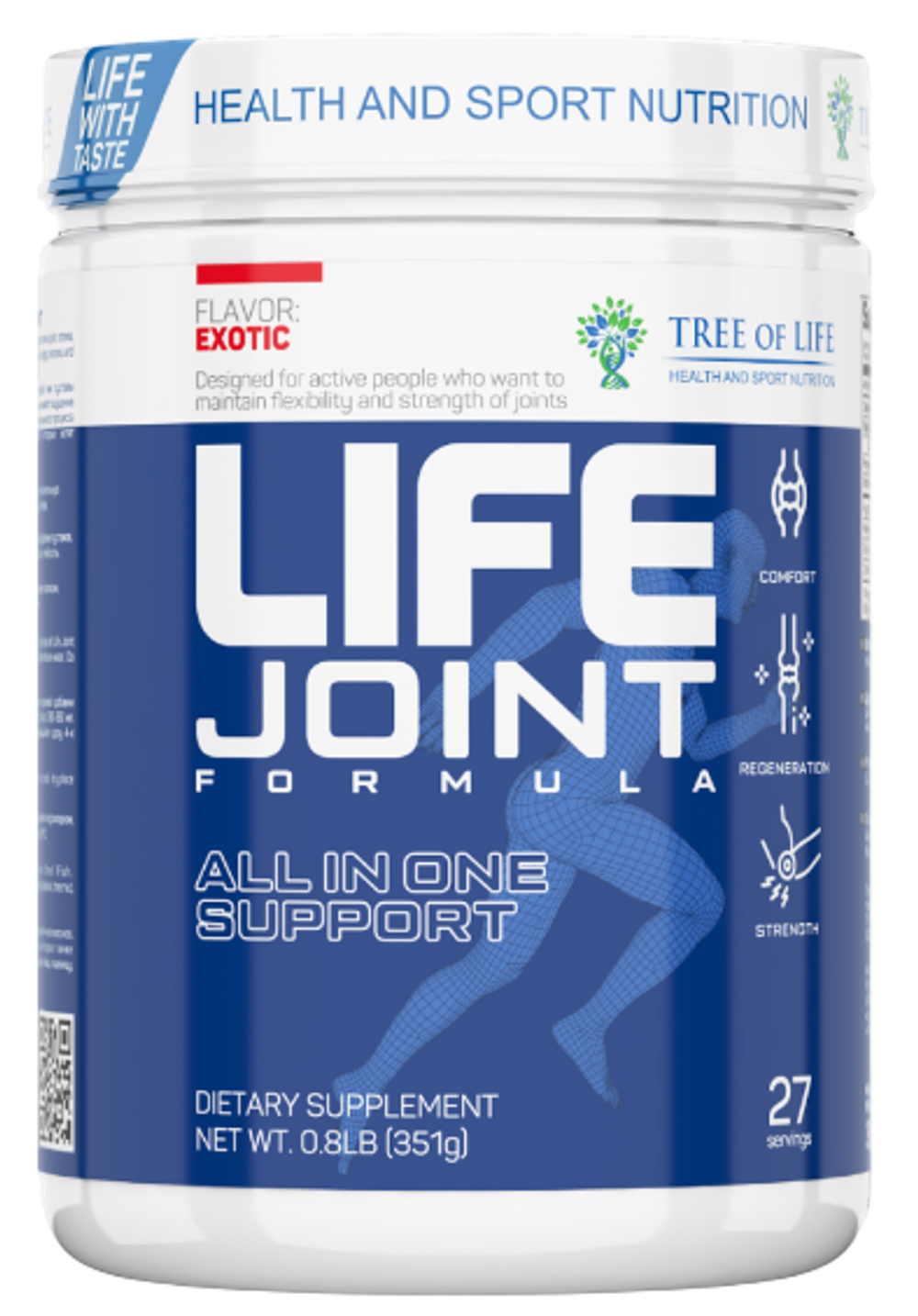 Tree Of Life LIFE JOINT Formula 351g, Формула для суставов с апельсиновым вкусом