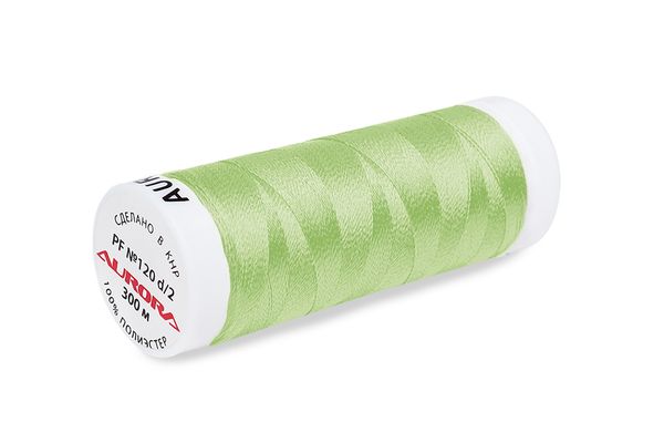 Нитки для креативных работ Aurora №120, 300 м, цв. PF251, 5 катушек