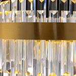 Citilux Sheldon CL339153 LED Люстра хрустальная с пультом Бронза