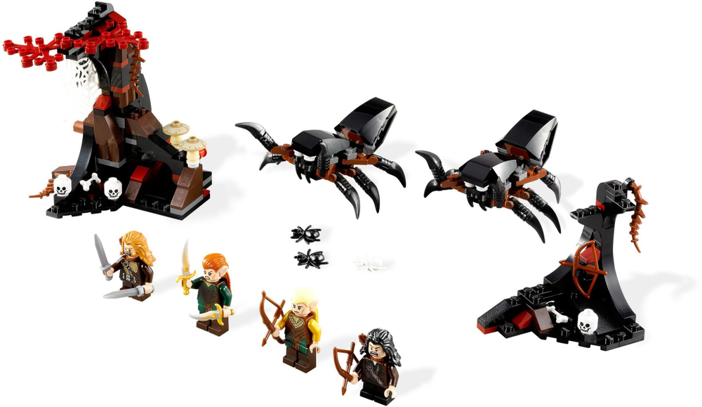 Конструктор LEGO Хоббит 79001 Бегство от гигантских пауков