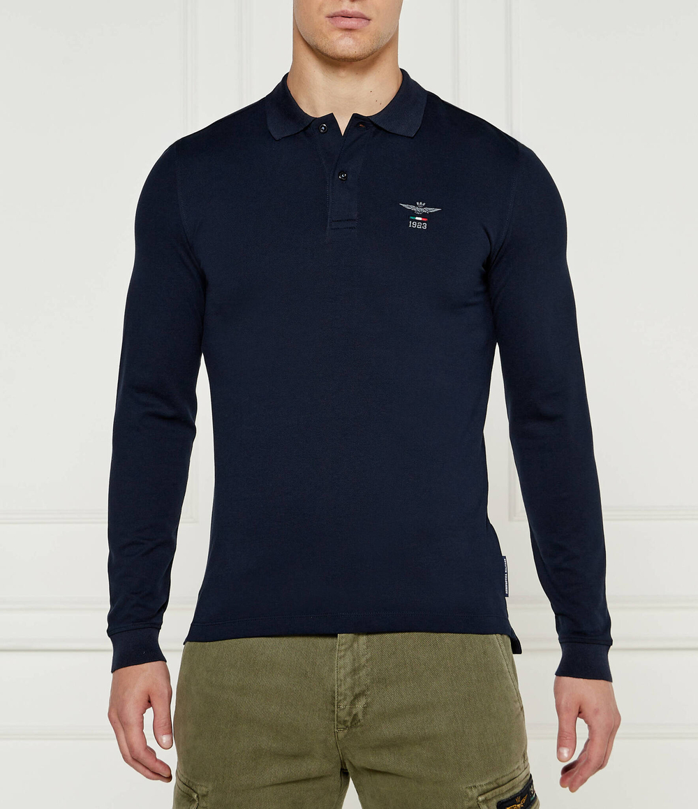 Поло Aeronautica Militare - темно-синий(PO1803P191)