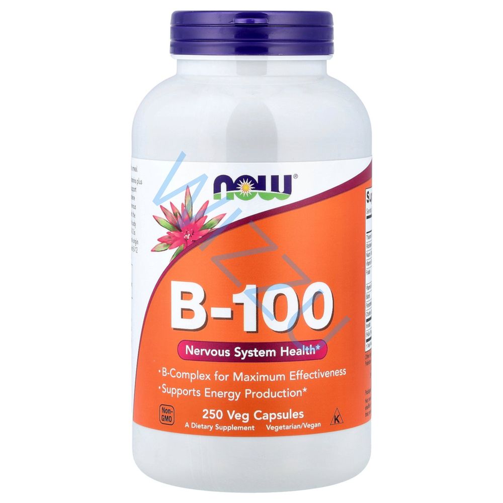 NOW - Vitamin B-Complex / 100 mg / 100 vcaps