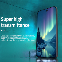Защитное стекло с прозрачными рамками для OnePlus 15R, Ace 6 и ACe 6T, серия H+Pro Anti-Explosion Glass Screen Protector от Nillkin