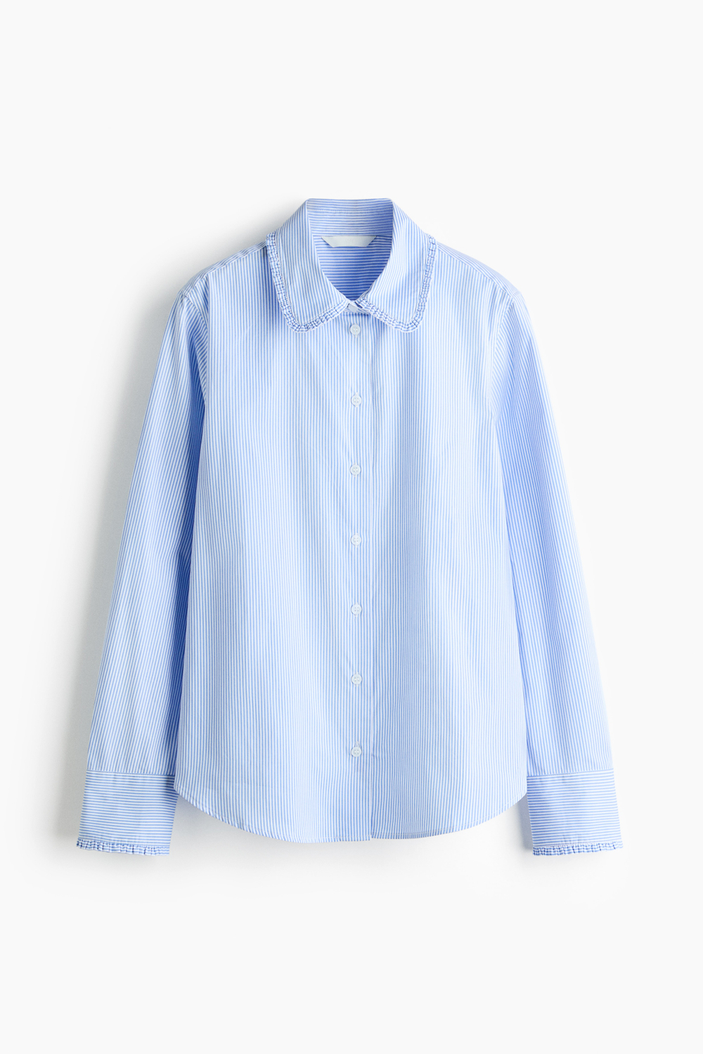 Рубашка из хлопкового поплина — прямой крой - H&M