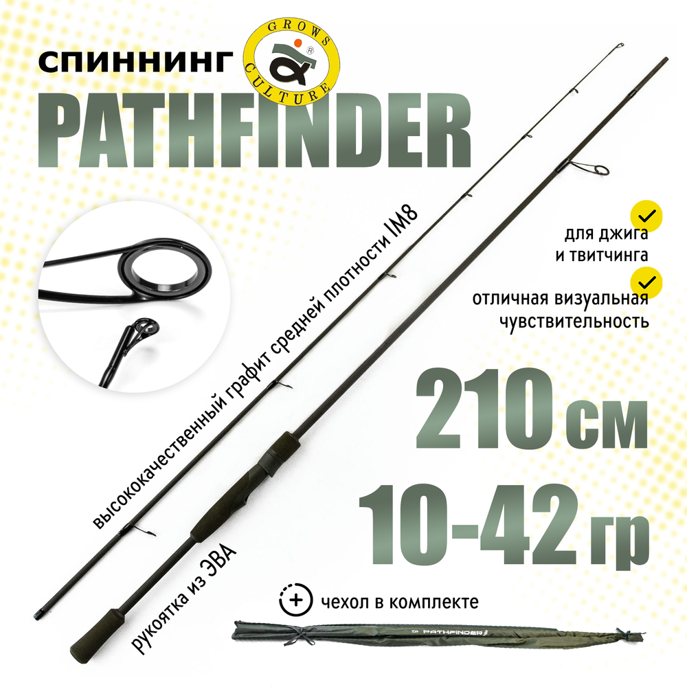 Спиннинг Grows Culture Pathfinder 2.10м (10-42гр)