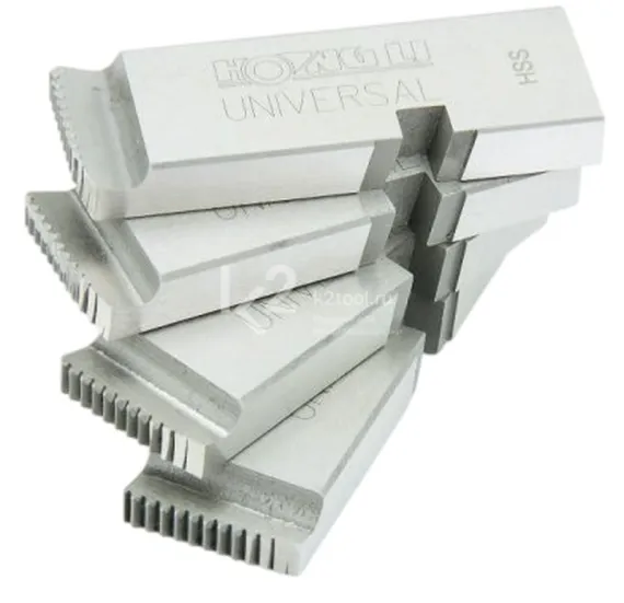 Резьбонарезные гребенки Hongli BSPP 1/2"-3/4", HSS для станков, арт. 22130101