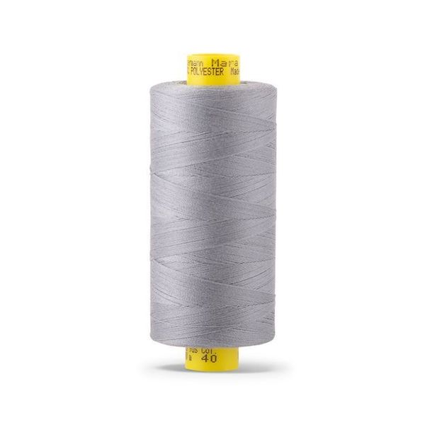 Нитка Gutermann Mara 120 (1000 метров), 1 кат., универсальная | 040 пепельно-серый