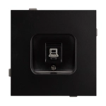 Механизм компьютерной розетки SCT-TENDO-MPC1-PL-BK (RJ-45, CAT6) (Arlight, -)