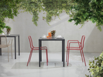 Стол обеденный металлический Scab Design Summer, антрацит