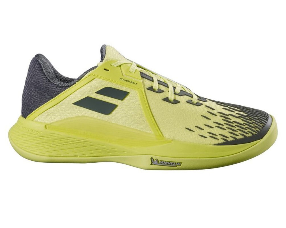Мужские кроссовки теннисные Babolat Propulse Fury 3 Clay - sunny lime