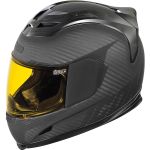 Мотошлем - ICON AIRFRAME GHOST CARBON (черный)