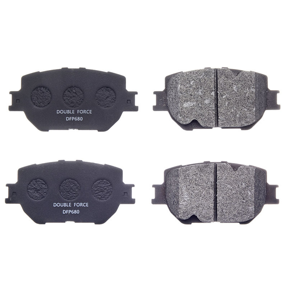 Колодки тормозные дисковые передние Double Force DFP680