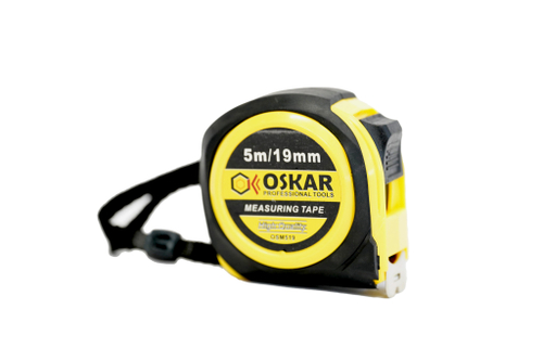 РУЛЕТКА OSKAR 5М*19ММ ПЛАСТИК OSM519