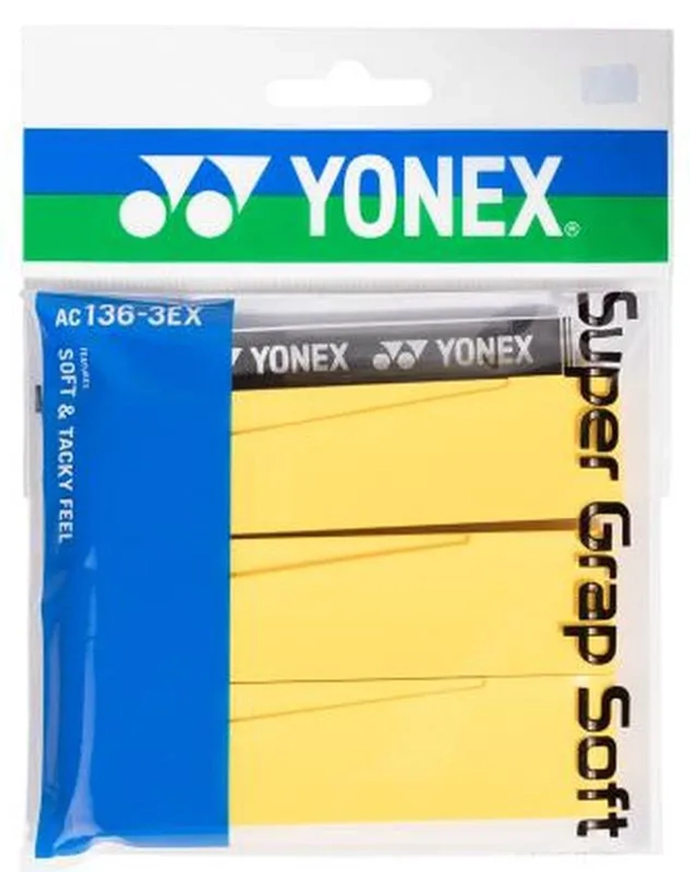 Теннисные намотки Yonex Super Grap Soft 3P