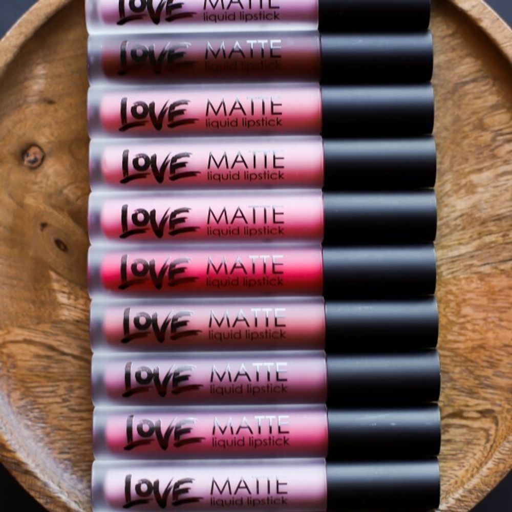 Жидкая матовая помада для губ ART-VISAGE "LOVE MATTE" - 56
