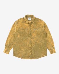 Рубашка SS24 Velvet Dyed Sand песочная