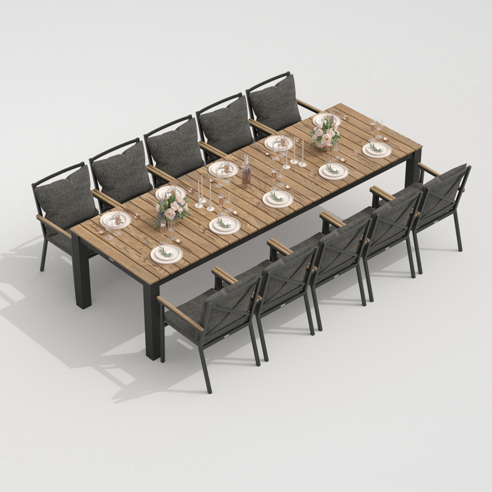 Стол обеденный Ideal Patio ТЕЛЛА  XL из тика 300x100