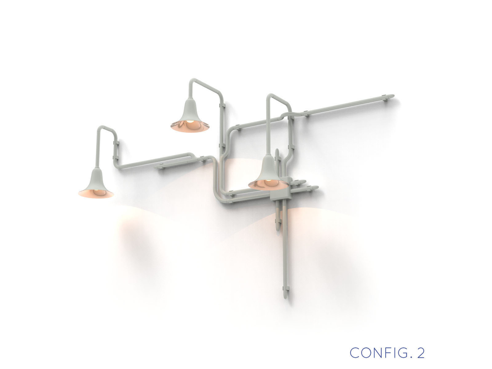 LIGHT FOREST – WALL BRASS