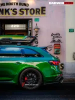 Карбоновый обвес для AUDI RS4 B9 Рестайлинг 2019+ Ауди аэродинамический обвес