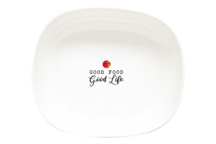 Тарелка суповая овальная 19.5х17см Easy Life Kitchen Elements