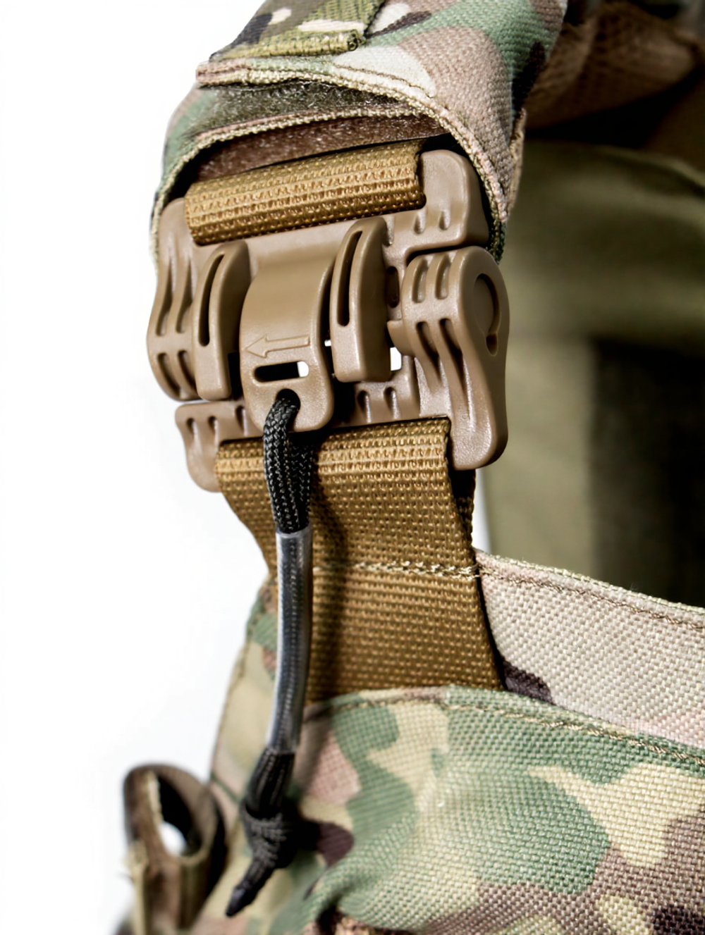 Чехол для бронежилета плитника КРЕПОСТЬ быстросброс справа MIMICRYA, Cordura 1000D, MULTICAM, L-XL