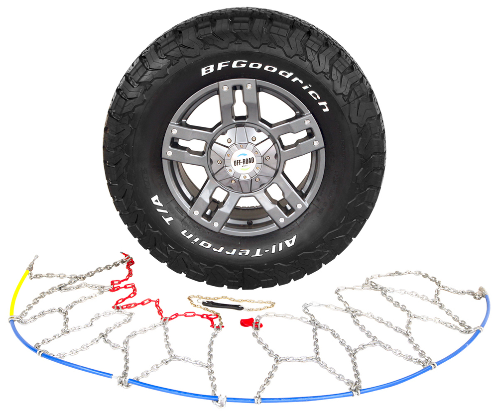 Цепи противоскольжения 4х4 "соты" 16 мм, 215/60R17, 215/70R16, 225/50R18, 225/65R16 (к-т 2 шт.) РИФ